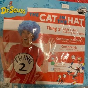 Cat and the Hat Thing 2 Costume, NWT.